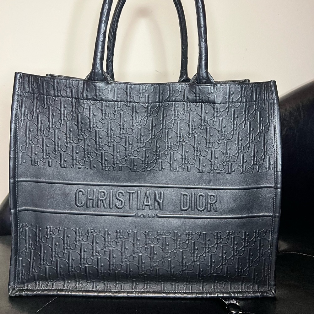 LARGE DIOR BOOK TOTE
